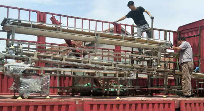 2020年我公司給海外客戶(hù)發(fā)貨產(chǎn)品現(xiàn)場(chǎng)Our company will deliver products to overseas customers in 2020